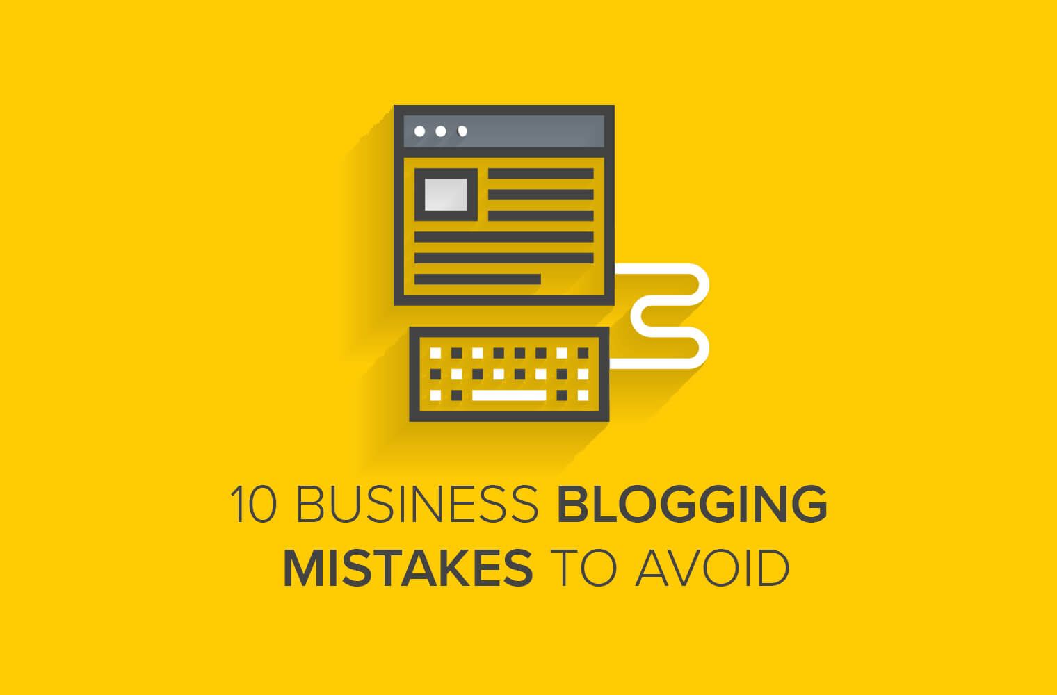 blogging mistakes to avoid