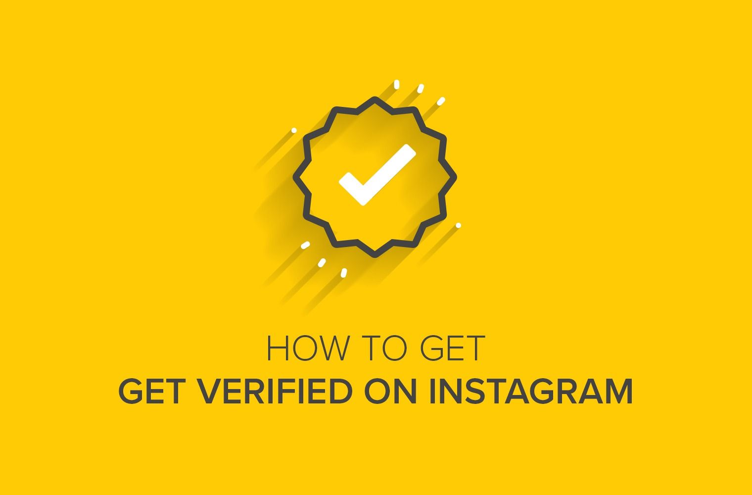 how to get verified on Instagram