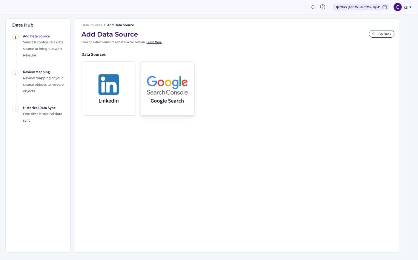 RevSure Google Search Console Integration Implementation Guide (figure 1)
