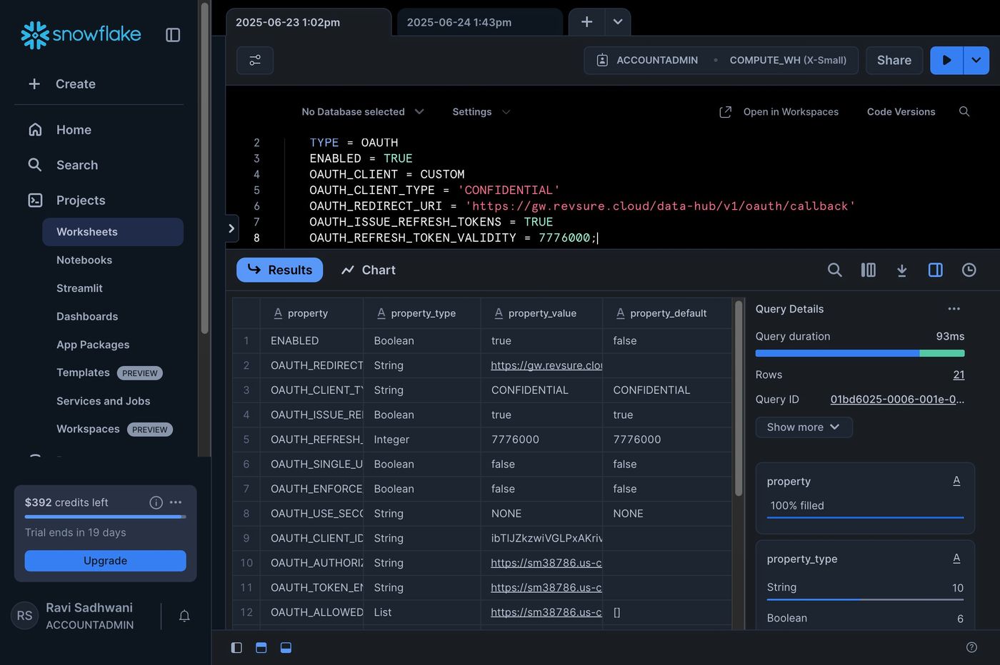 Revsure Snowflake Integration Implementation Guide (figure 4)