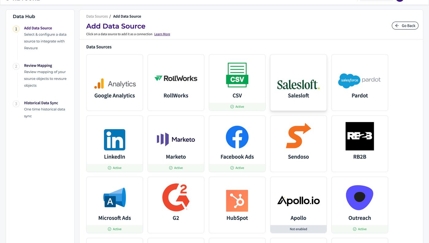 RevSure Salesloft Integration Implementation Guide (figure 1)