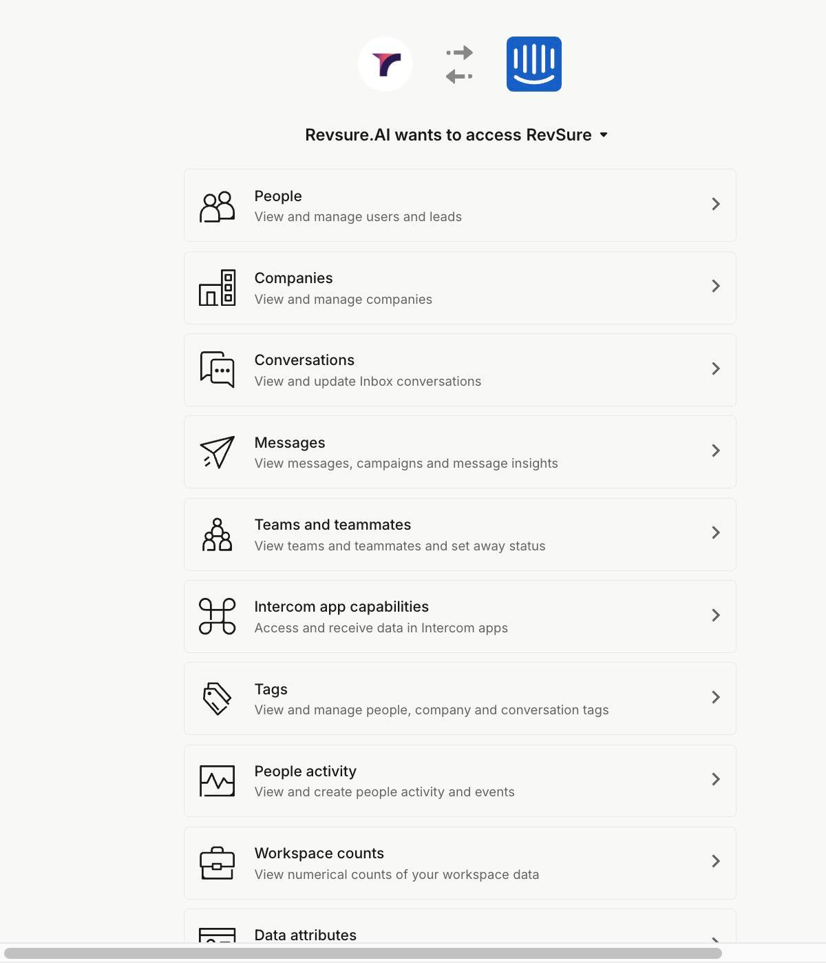 Revsure Intercom Integration Implementation Guide (figure 10)