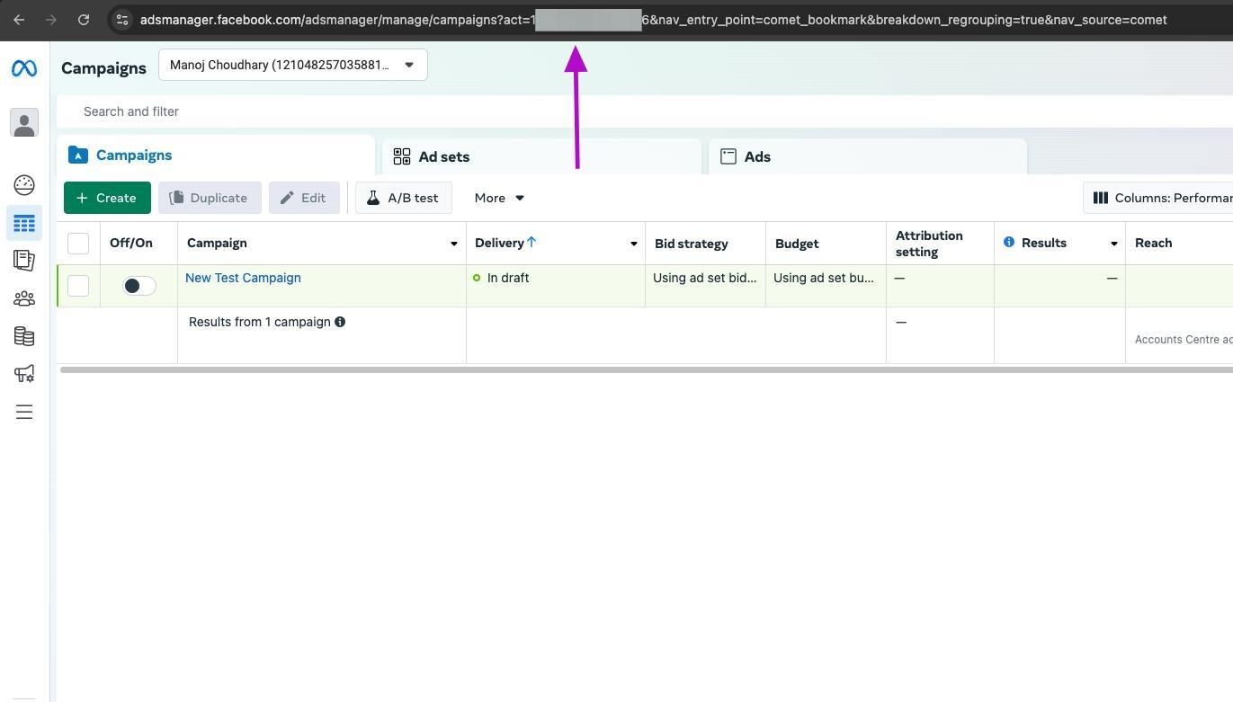 RevSure Facebook Ads Integration Implementation Guide (figure 4)
