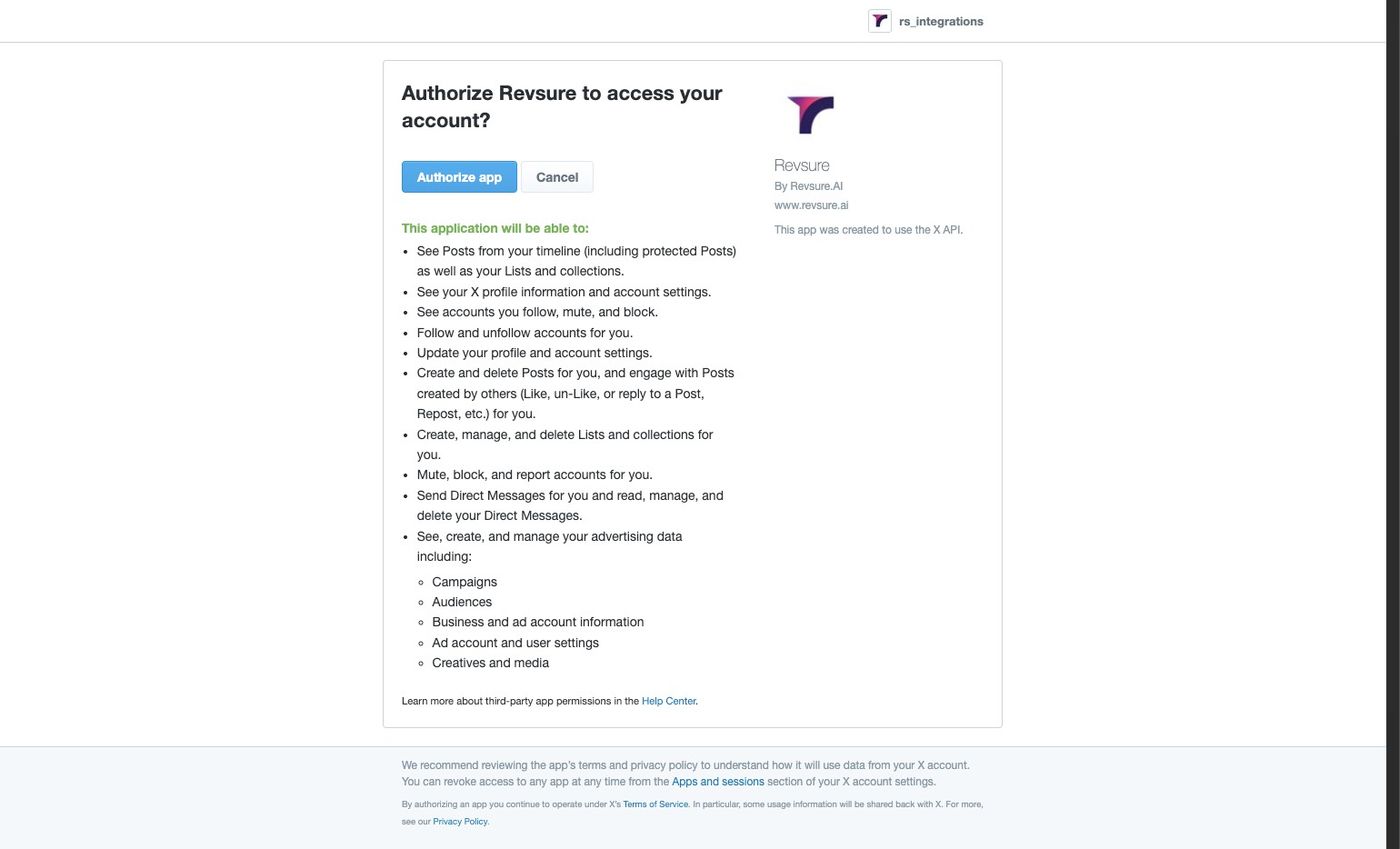 RevSure Twitter Integration Implementation Guide (figure 9)