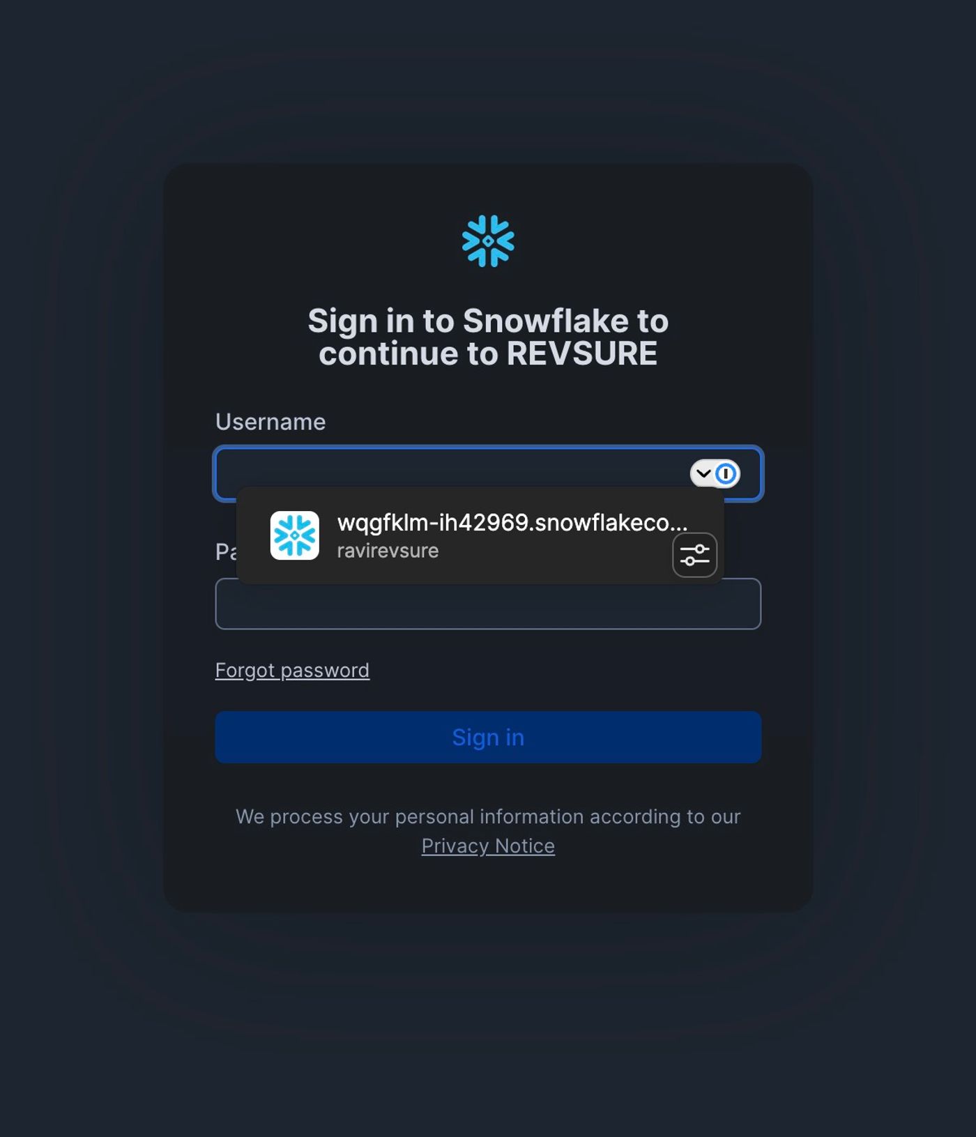 Revsure Snowflake Integration Implementation Guide (figure 17)