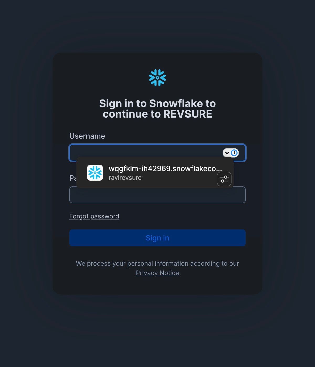 Revsure Snowflake Integration Implementation Guide (figure 17)