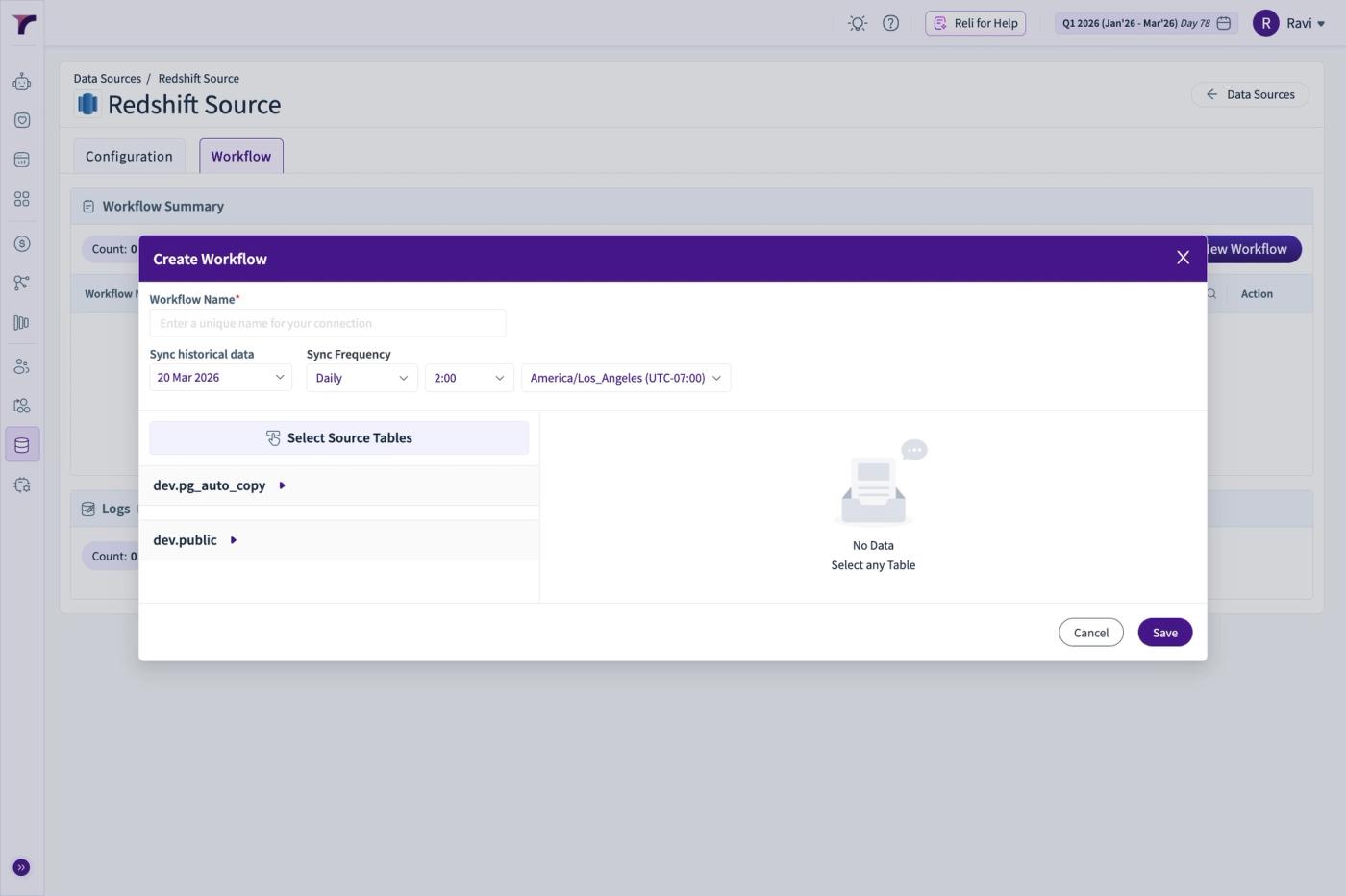 Revsure Redshift Integration Implementation Guide (figure 20)