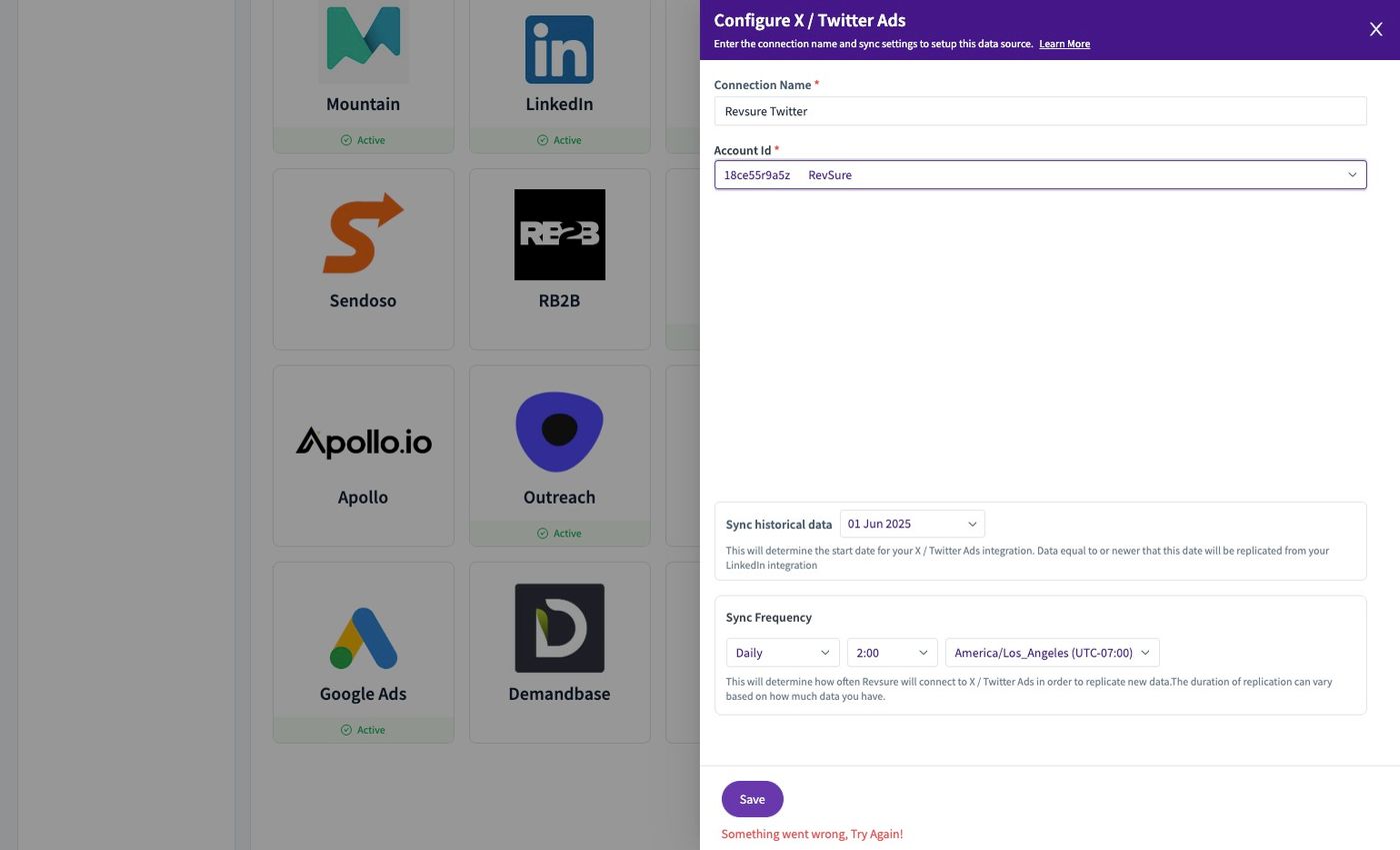 RevSure Twitter Integration Implementation Guide (figure 13)