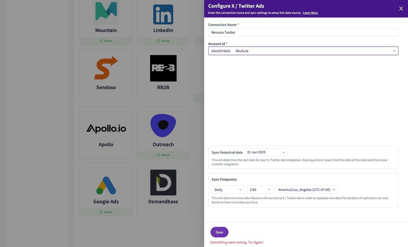 RevSure Twitter Integration Implementation Guide (figure 13)