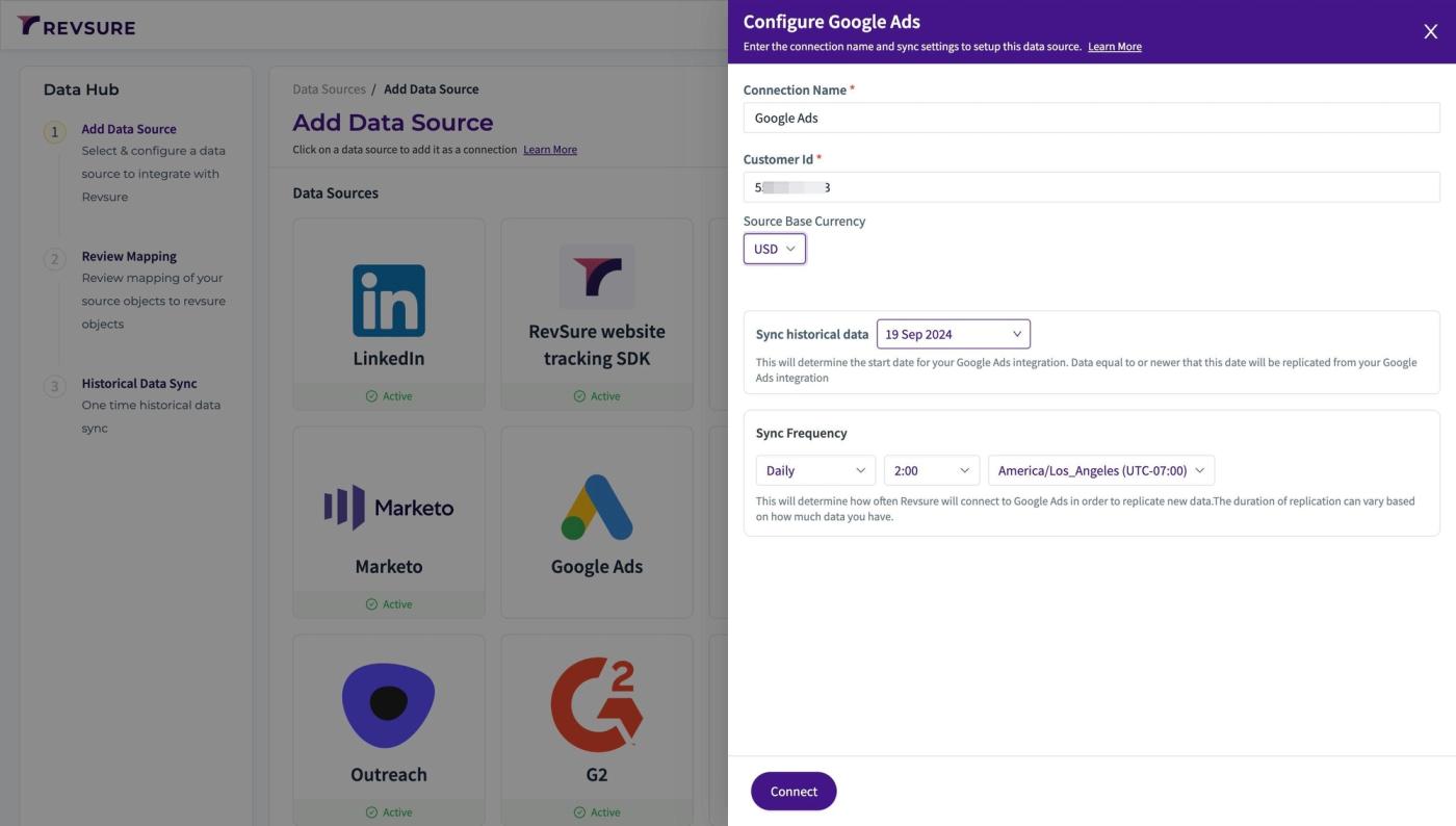 RevSure Google Ads Integration Implementation Guide (figure 7)