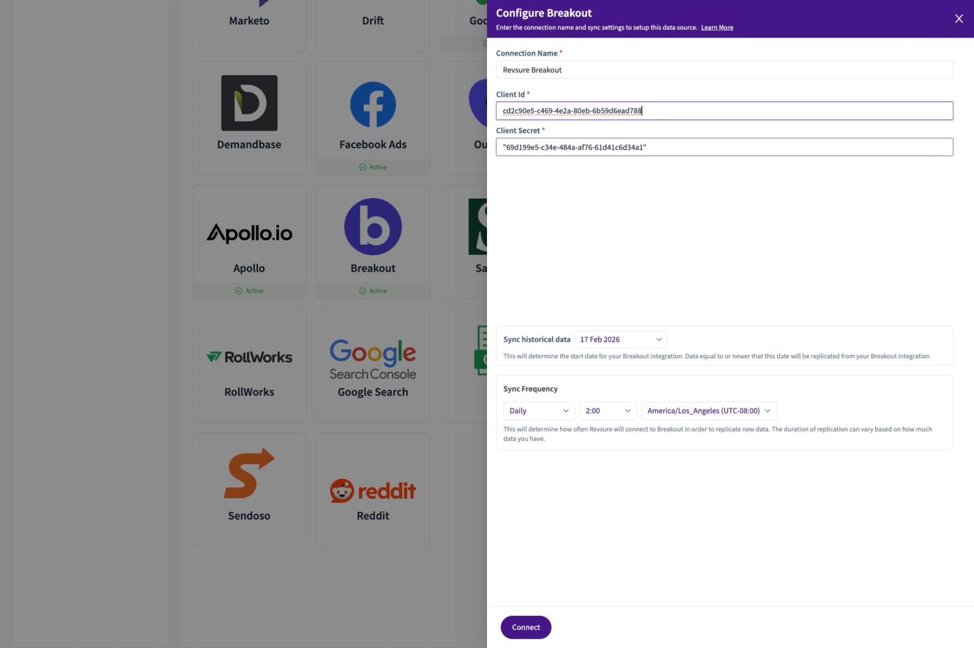 RevSure Breakout Integration Implementation Guide (figure 8)