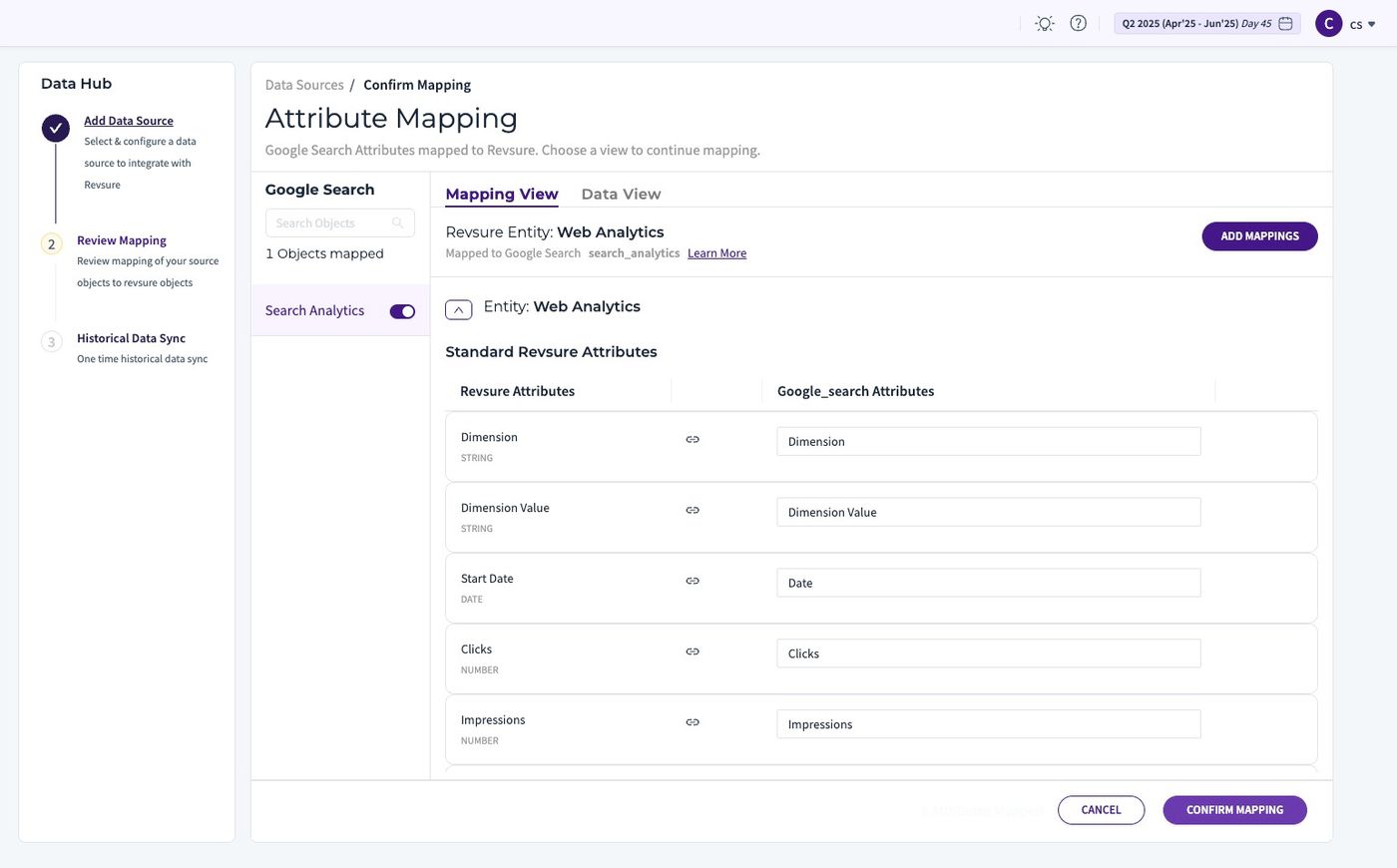 RevSure Google Search Console Integration Implementation Guide (figure 10)