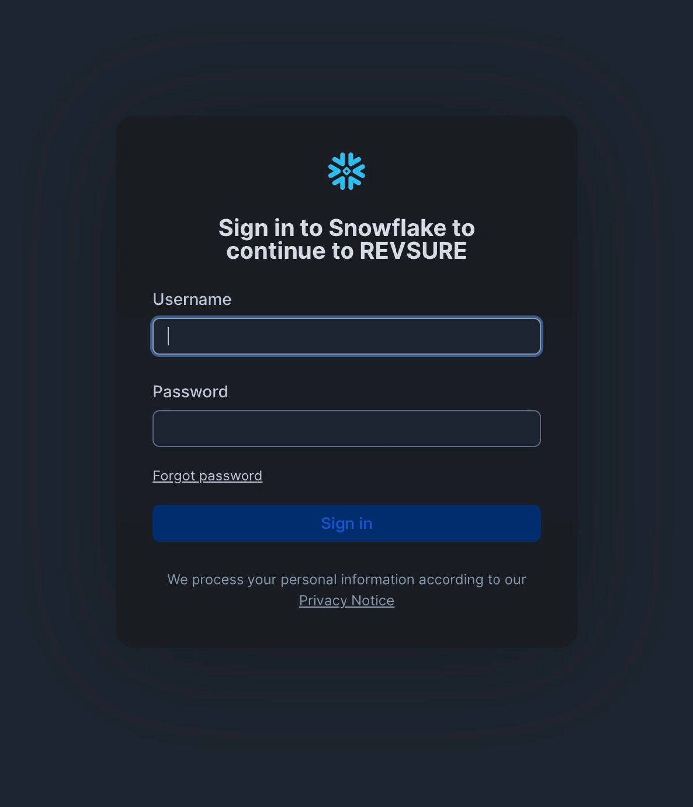 Revsure Snowflake Integration Implementation Guide (figure 19)