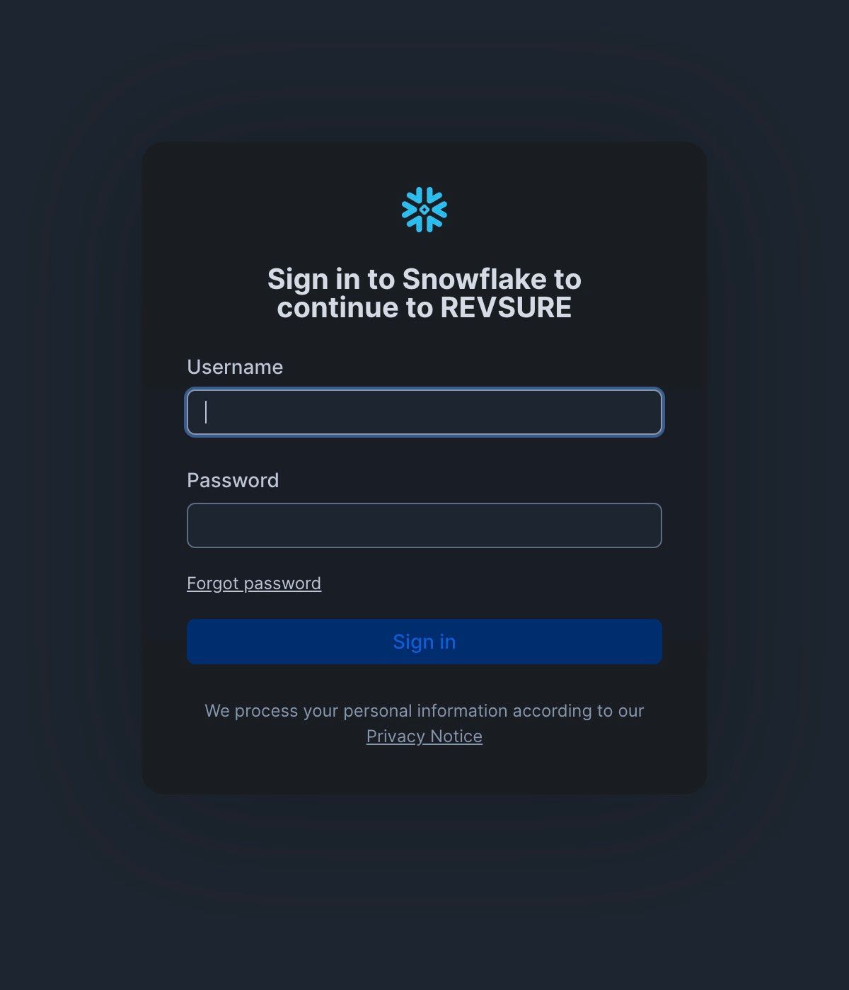 Revsure Snowflake Integration Implementation Guide (figure 19)