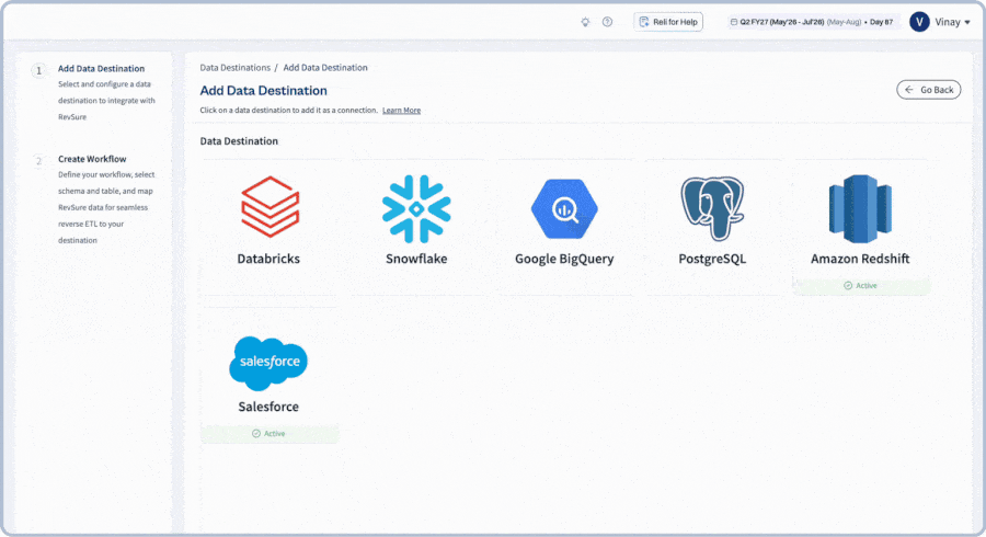 Google BigQuery as a data destination, writing enriched and attribution-complete data back to the warehouse