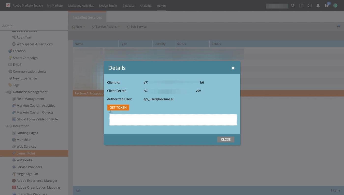 RevSure Marketo Integration Implementation Guide (figure 41)