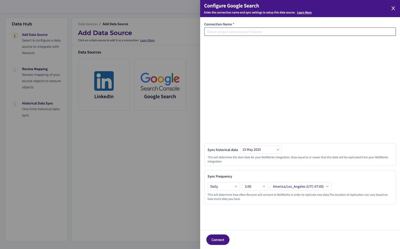 RevSure Google Search Console Integration Implementation Guide (figure 3)