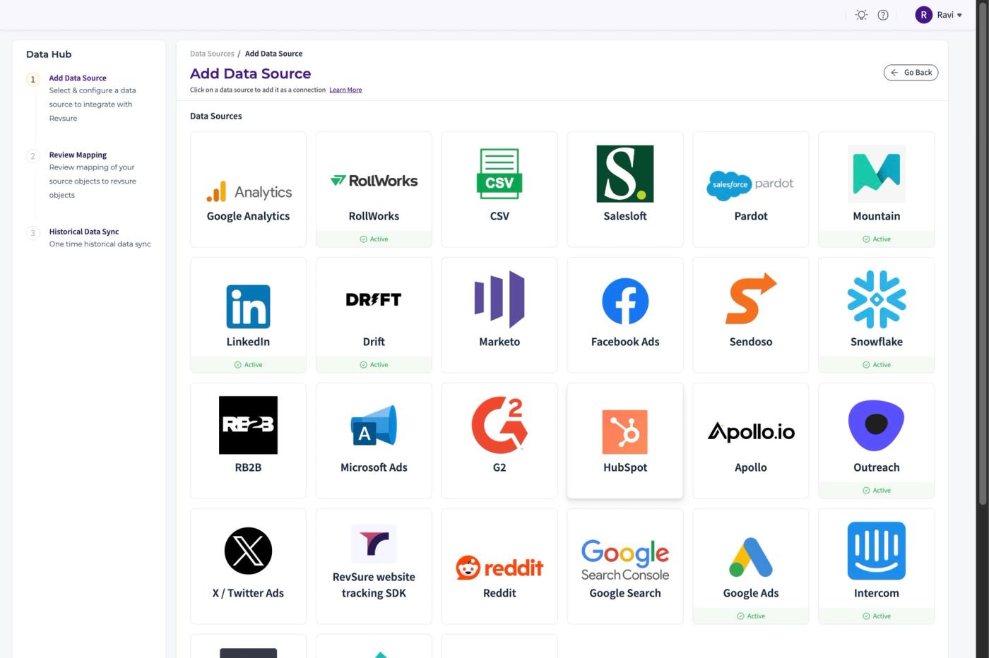 RevSure Hubspot Integration Implementation Guide (figure 4)