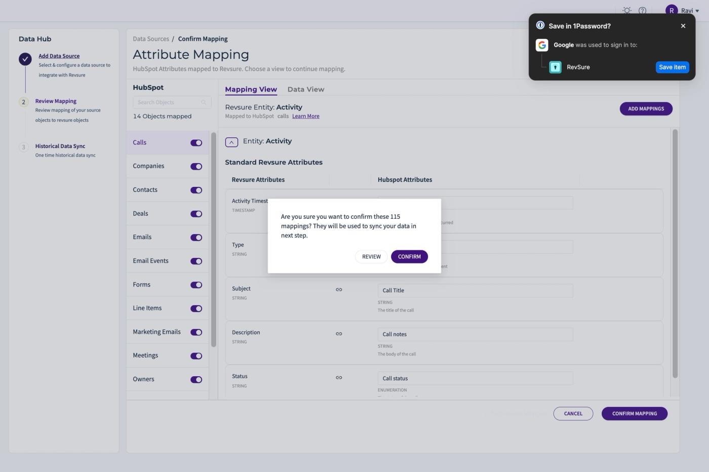 RevSure Hubspot Integration Implementation Guide (figure 11)