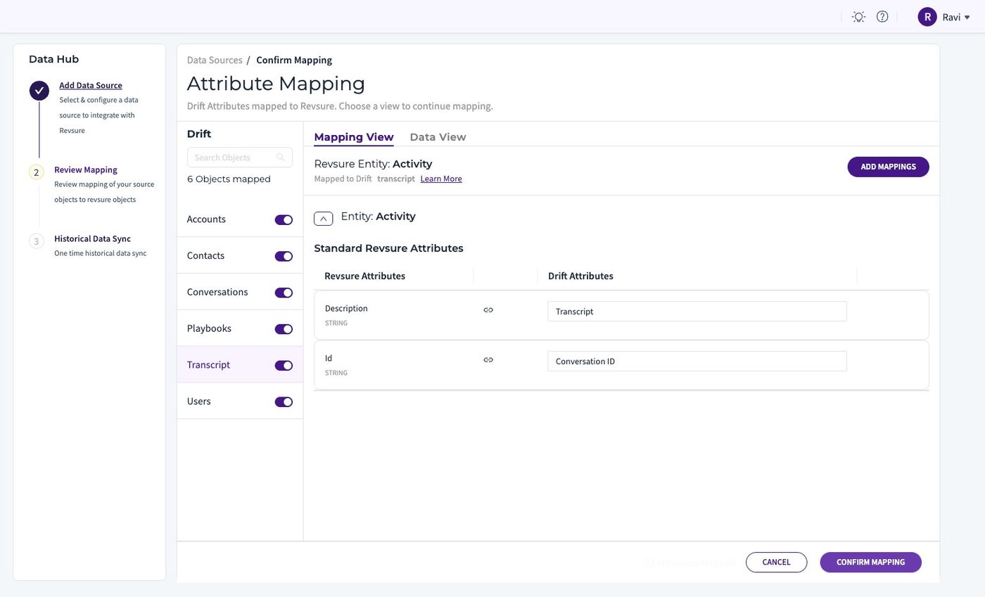 RevSure Drift Integration Implementation Guide (figure 11)