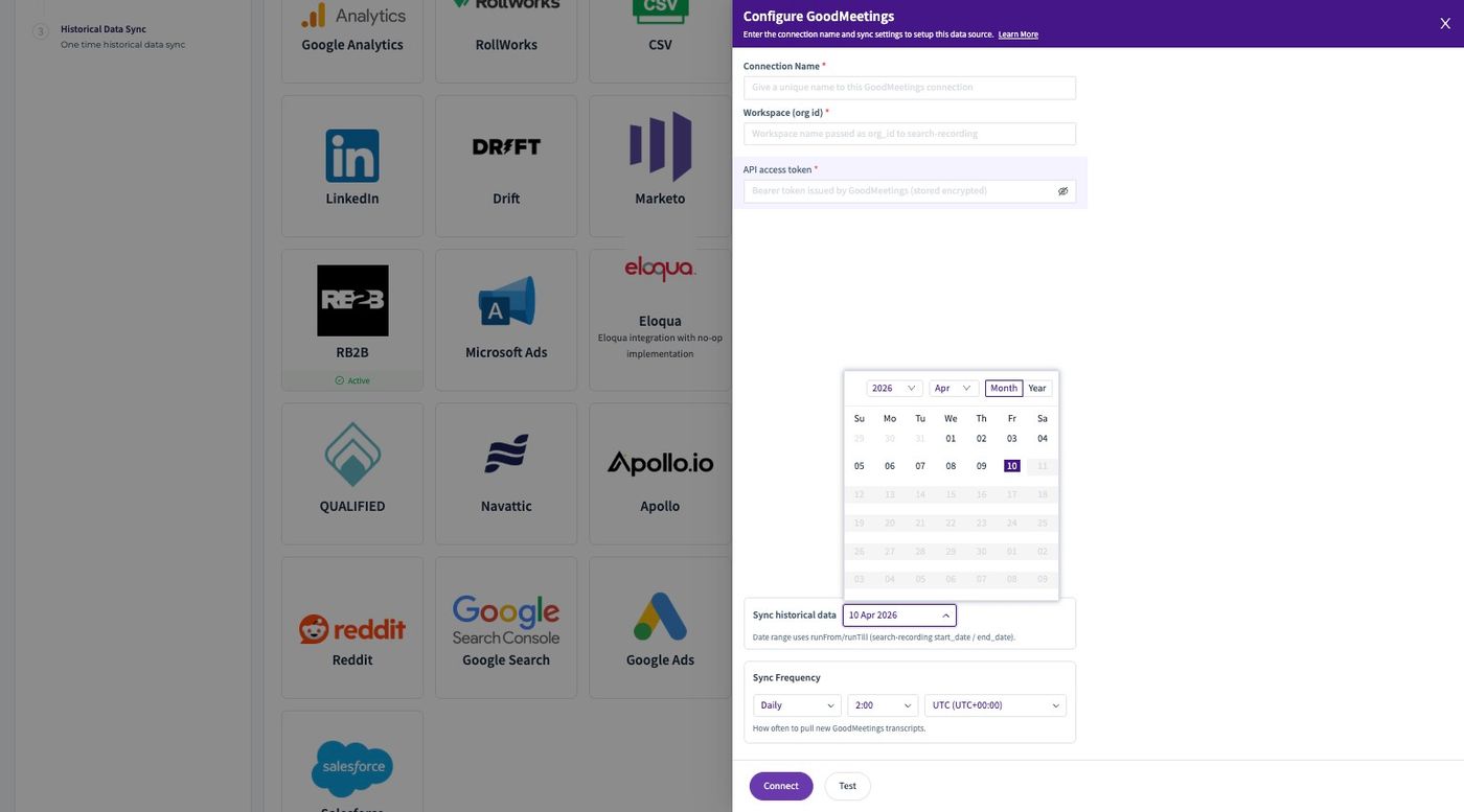 RevSure GoodMeetings Integration Implementation Guide (figure 10)
