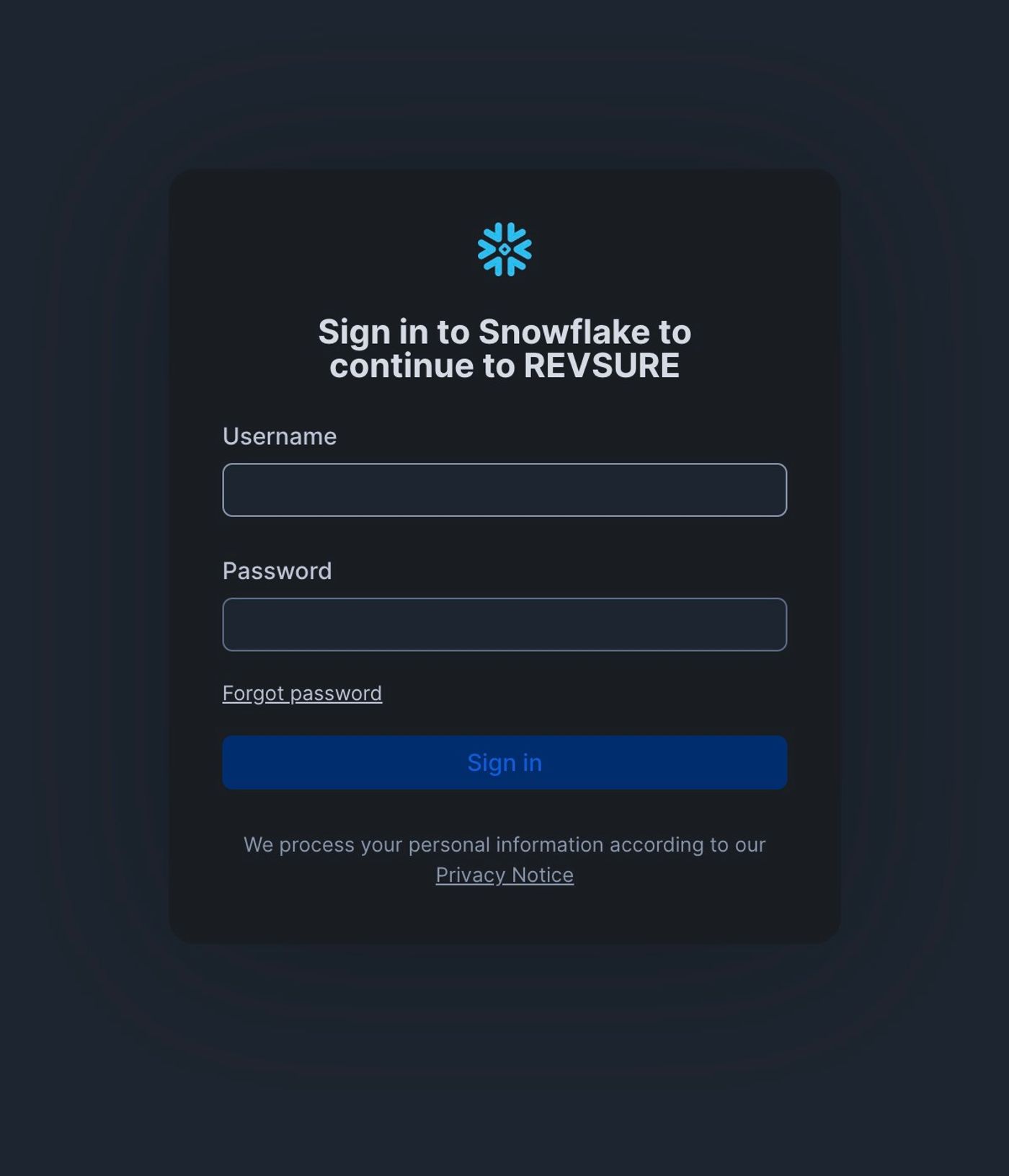 Revsure Snowflake Integration Implementation Guide (figure 18)