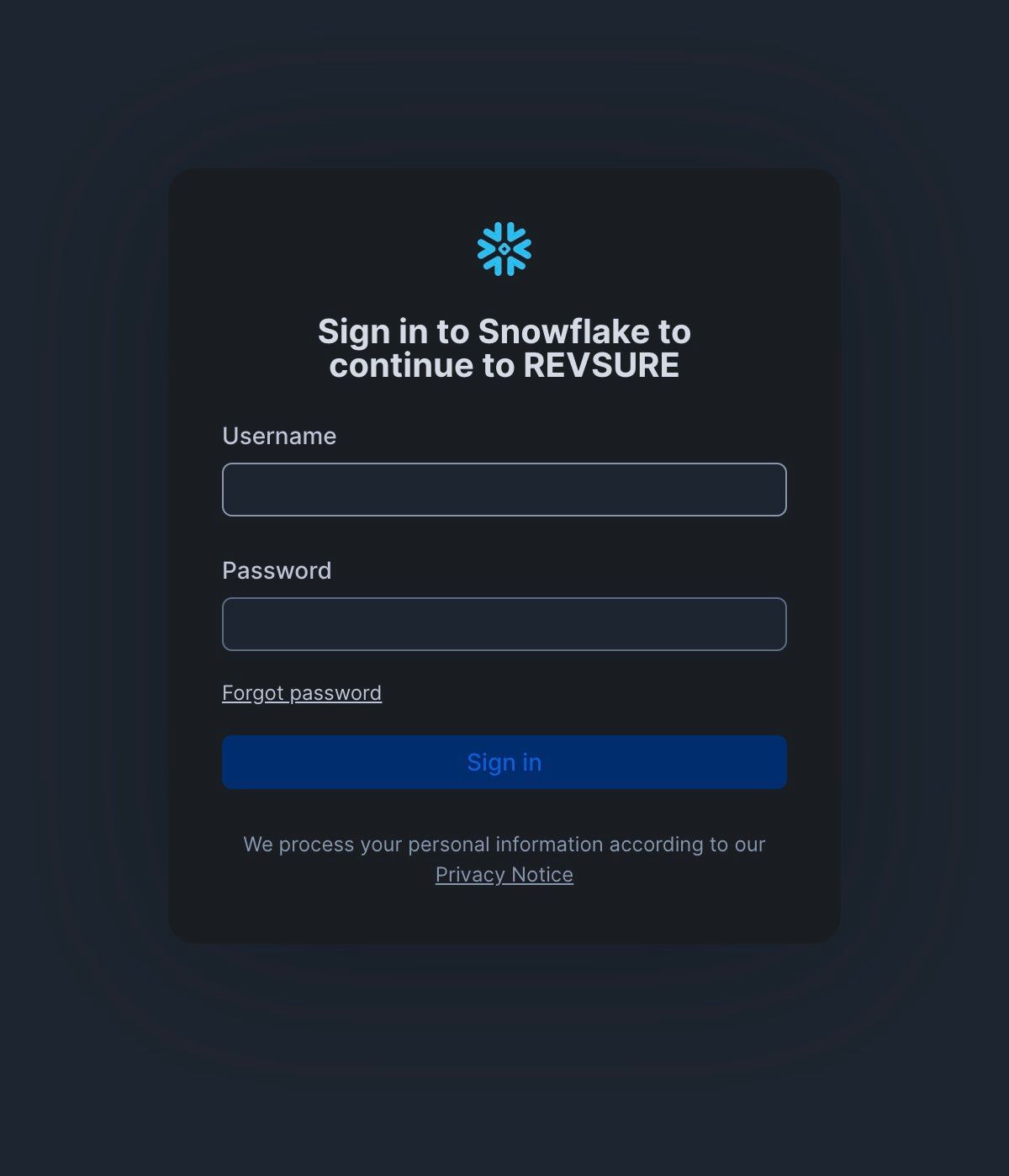 Revsure Snowflake Integration Implementation Guide (figure 18)