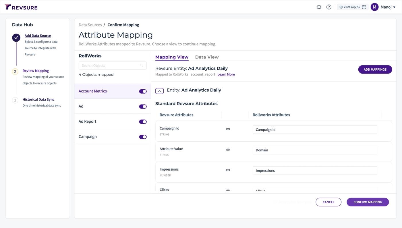 RevSure RollWorks Integration Implementation Guide (figure 8)