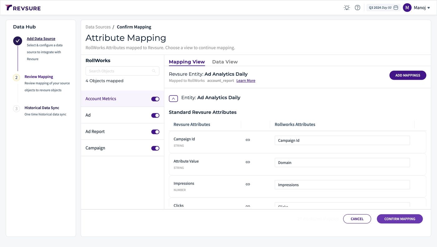 RevSure RollWorks Integration Implementation Guide (figure 8)