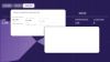 Blurry dashboard with two white rectangles, one with illegible text.