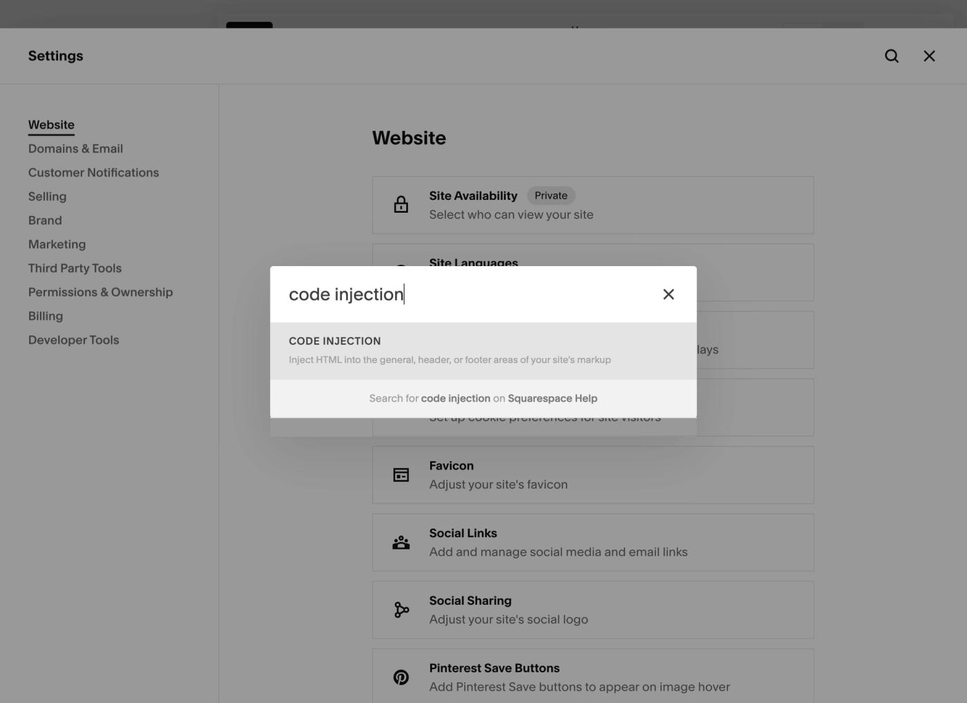 How to Add RevSure First Party Pixel into your SquareSpace Website (figure 4)
