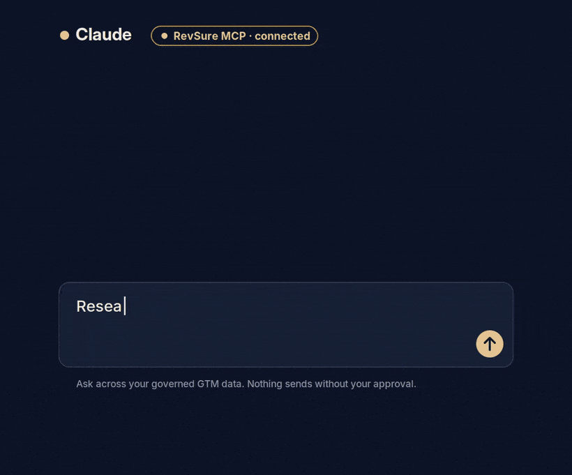 RevSure MCP On Claude Chat