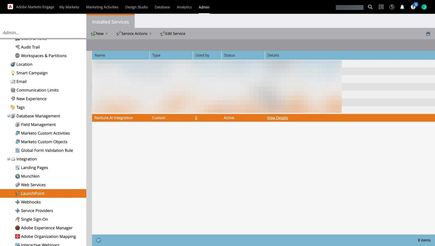 RevSure Marketo Integration Implementation Guide (figure 38)