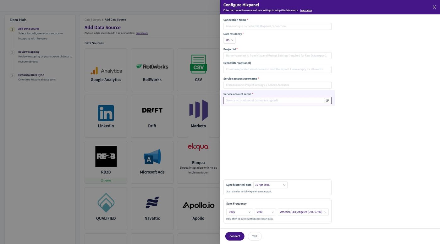 RevSure Mixpanel Integration Implementation Guide (figure 11)