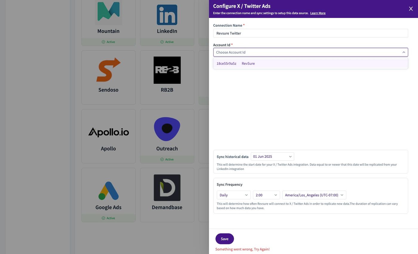 RevSure Twitter Integration Implementation Guide (figure 12)