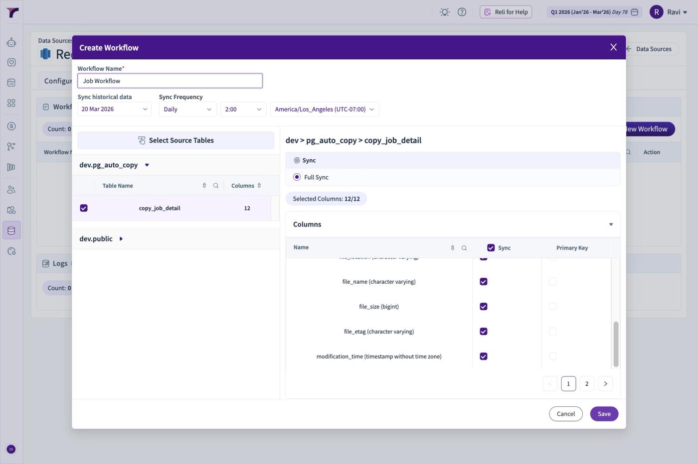 Revsure Redshift Integration Implementation Guide (figure 25)