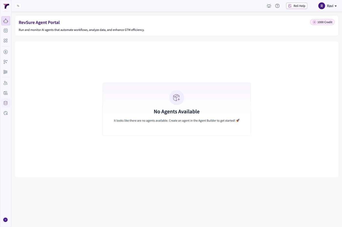 Revsure Snowflake Destination Setup Implementation Guide - UI Flow (figure 1)