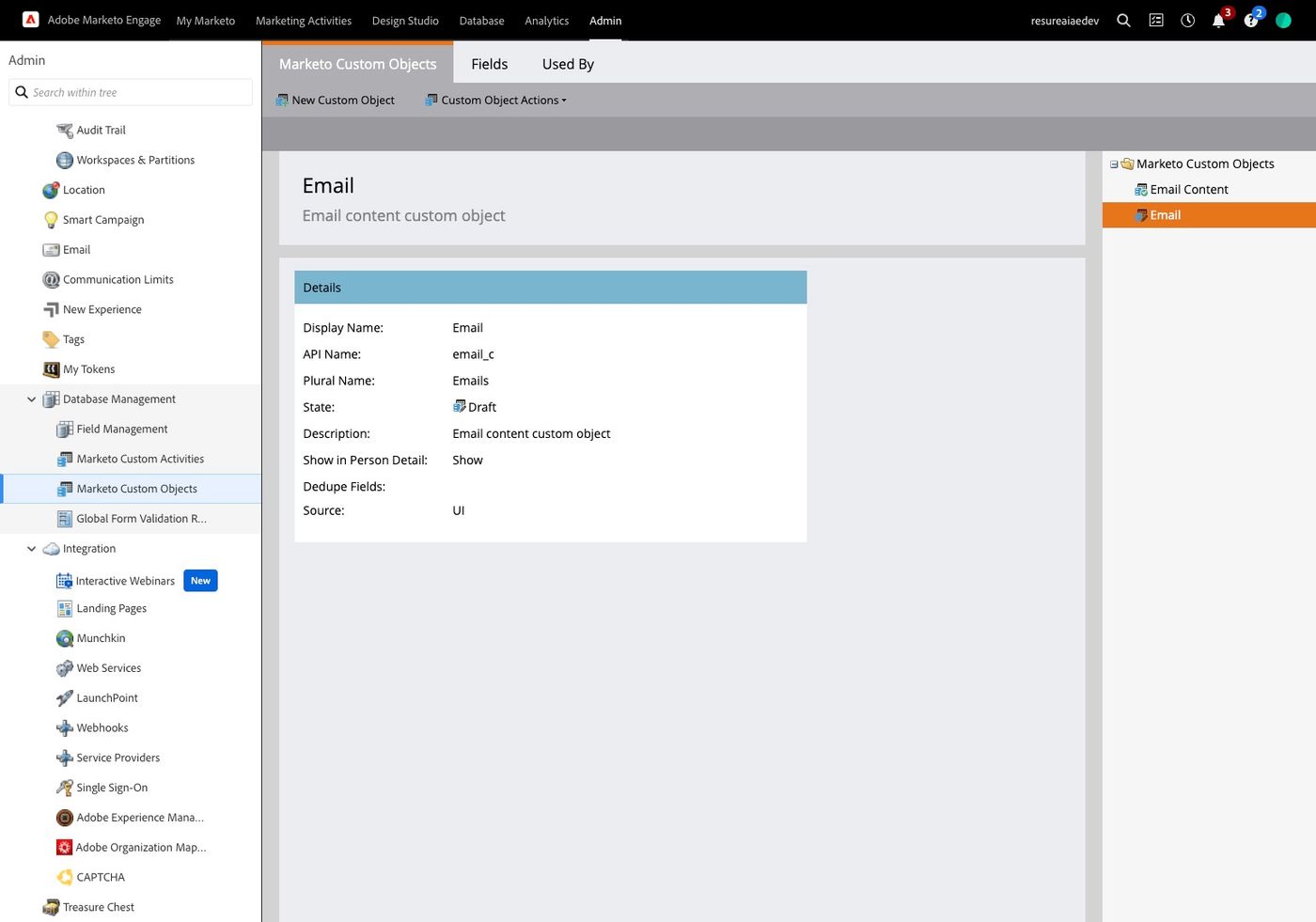 Configure Marketo Integration for Agent Writeback (figure 55)