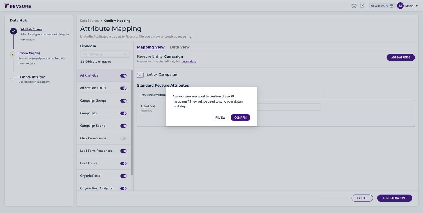 RevSure Linkedin Integration Implementation Guide (figure 9)