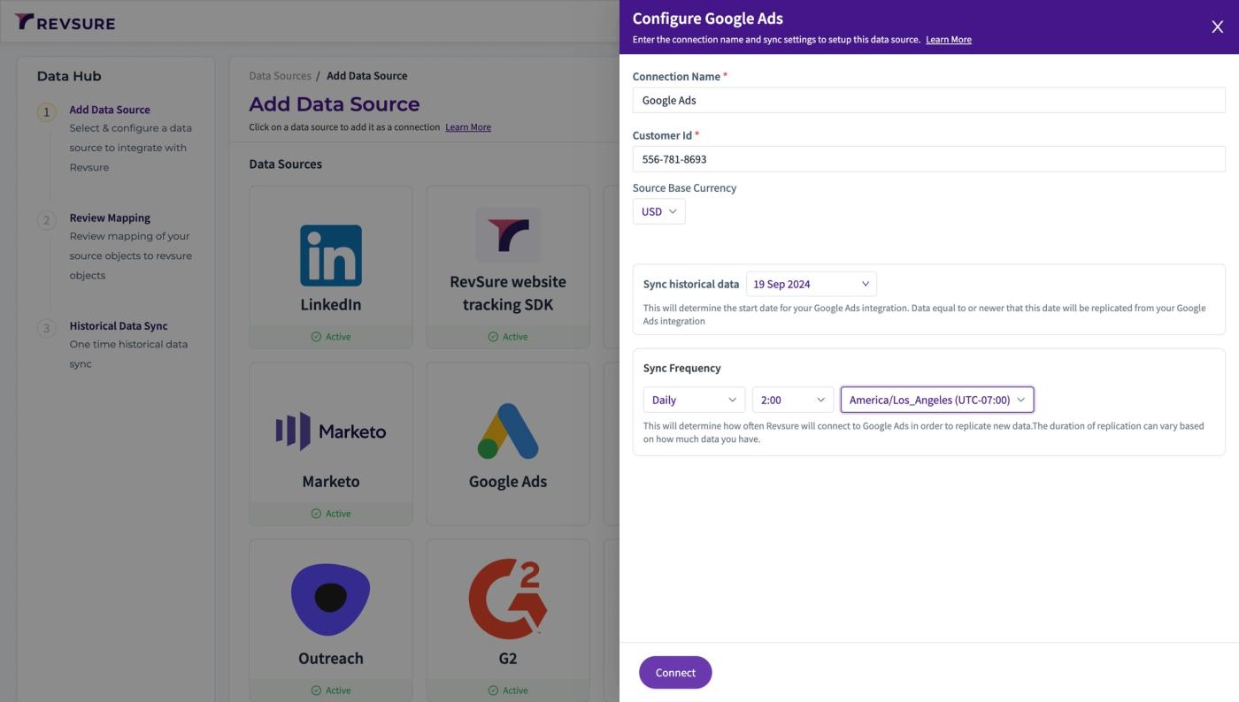 RevSure Google Ads Integration Implementation Guide (figure 9)