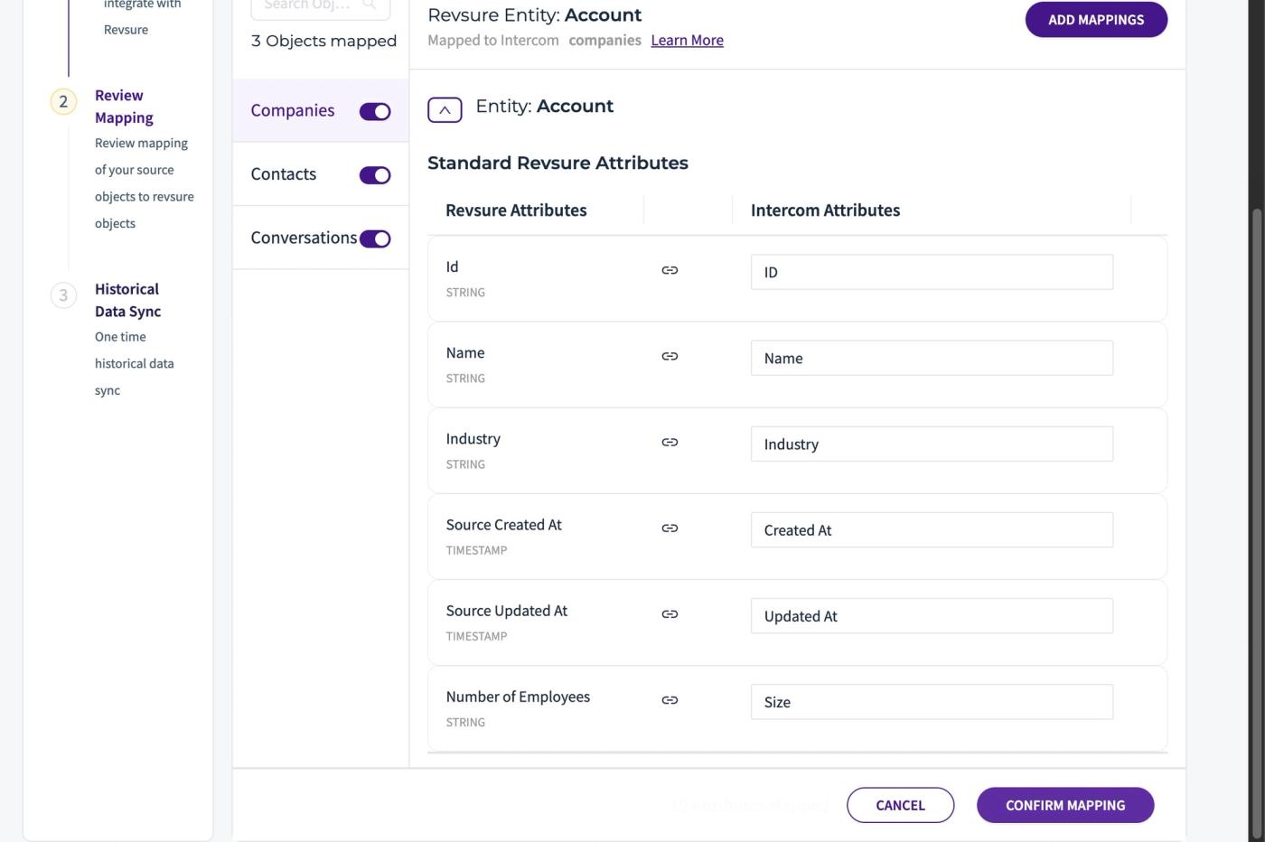 Revsure Intercom Integration Implementation Guide (figure 12)