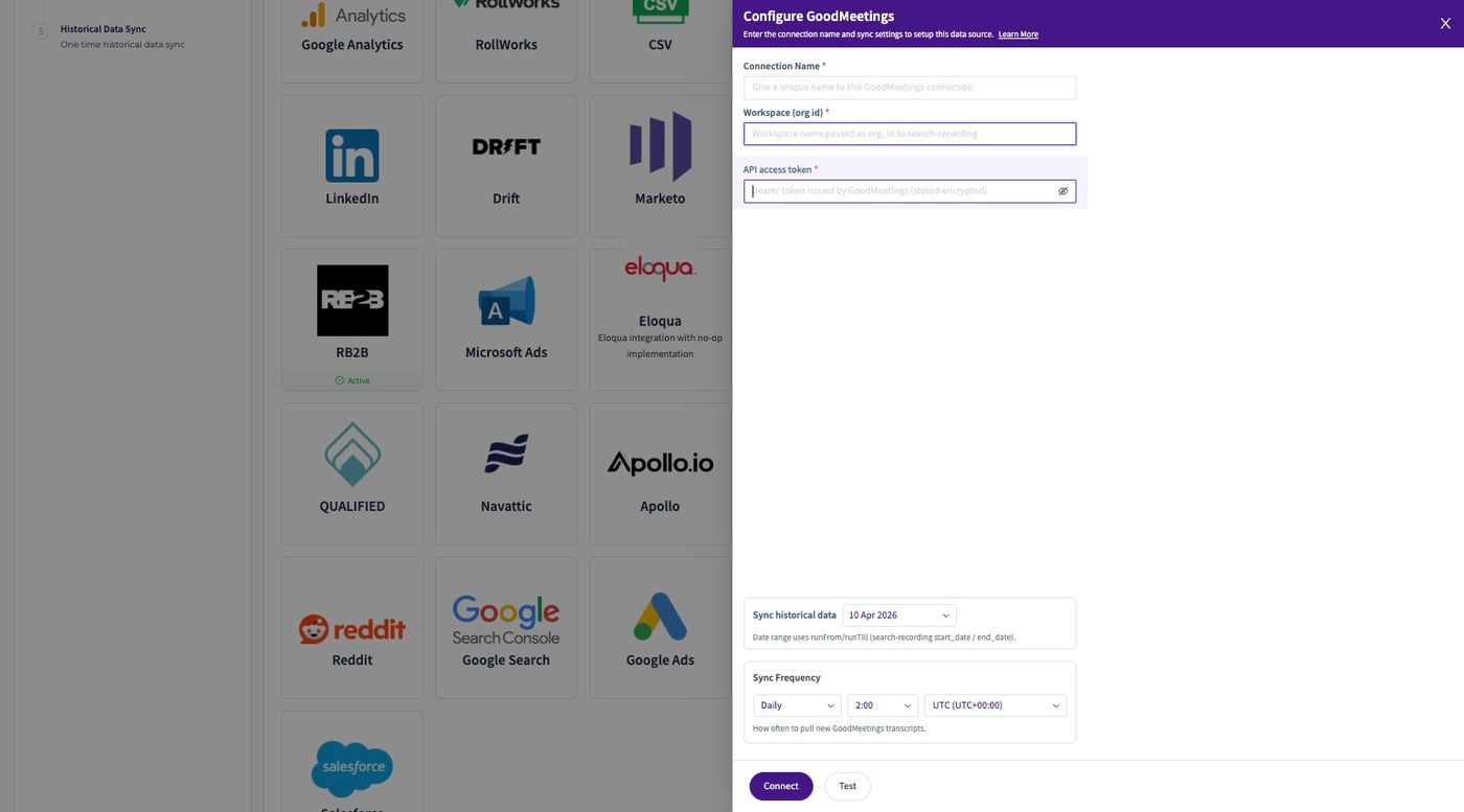 RevSure GoodMeetings Integration Implementation Guide (figure 8)