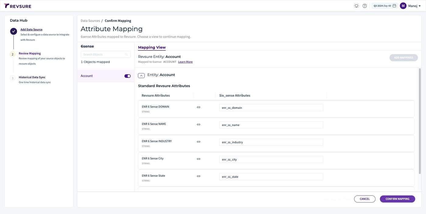 RevSure 6sense Company Identification Enrichment Integration Implementation Guide (figure 9)