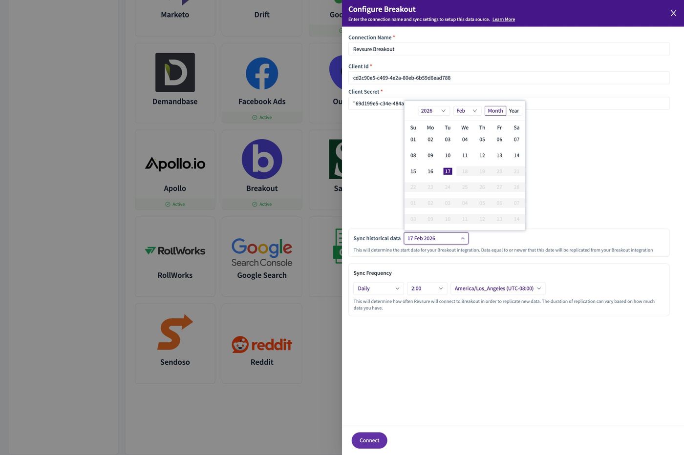 RevSure Breakout Integration Implementation Guide (figure 11)