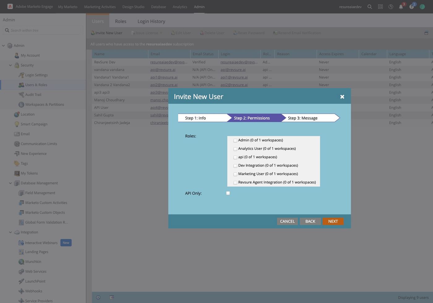 Configure Marketo Integration for Agent Writeback (figure 23)