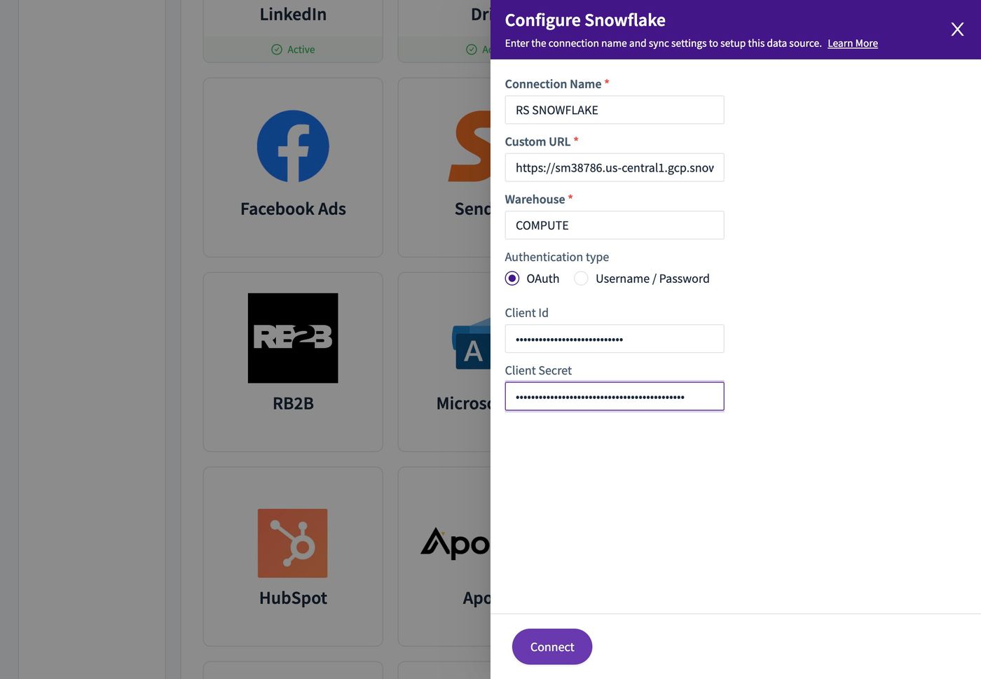 Revsure Snowflake Integration Implementation Guide (figure 16)