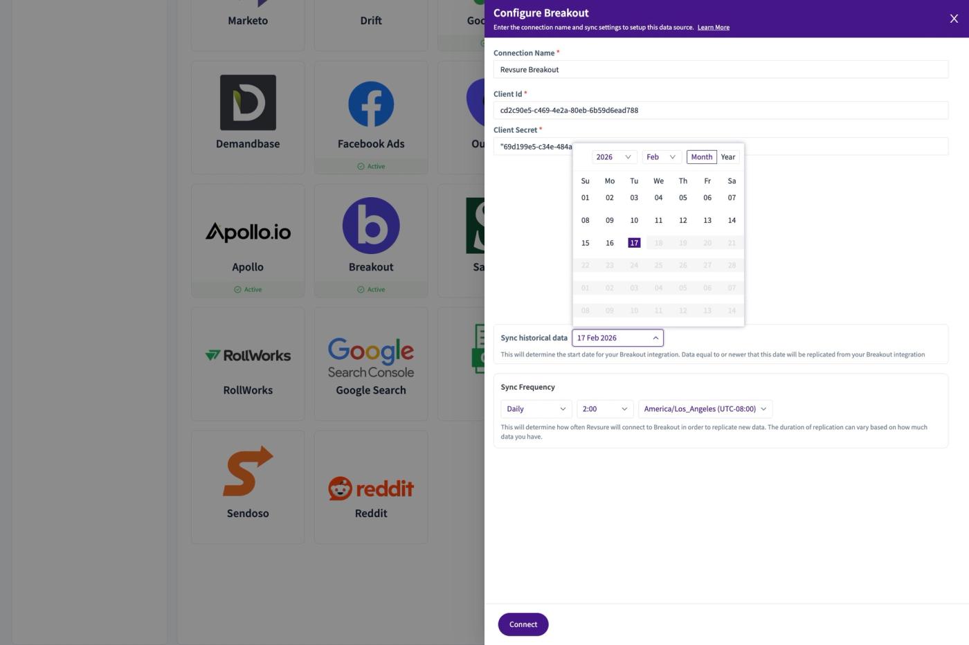 RevSure Breakout Integration Implementation Guide (figure 10)