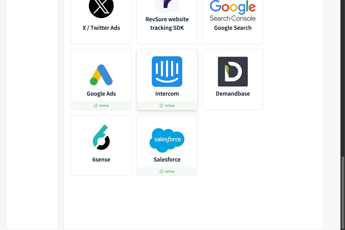 Revsure Intercom Integration Implementation Guide (figure 5)