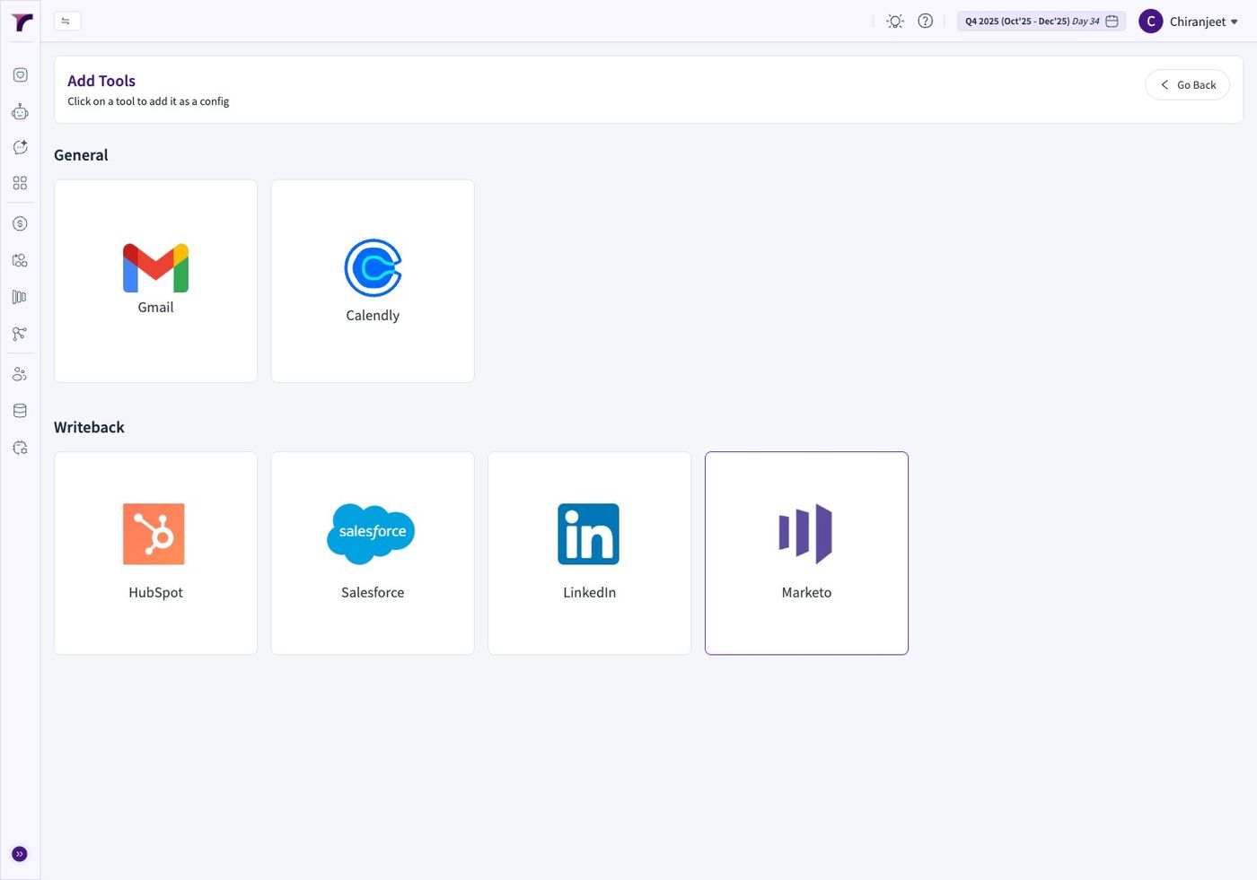 Configure Marketo Integration for Agent Writeback (figure 4)