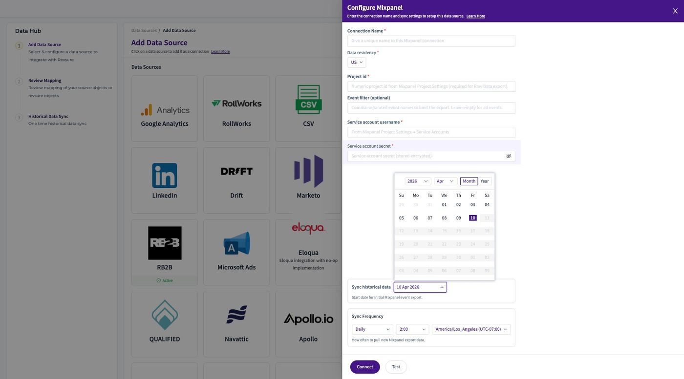 RevSure Mixpanel Integration Implementation Guide (figure 12)